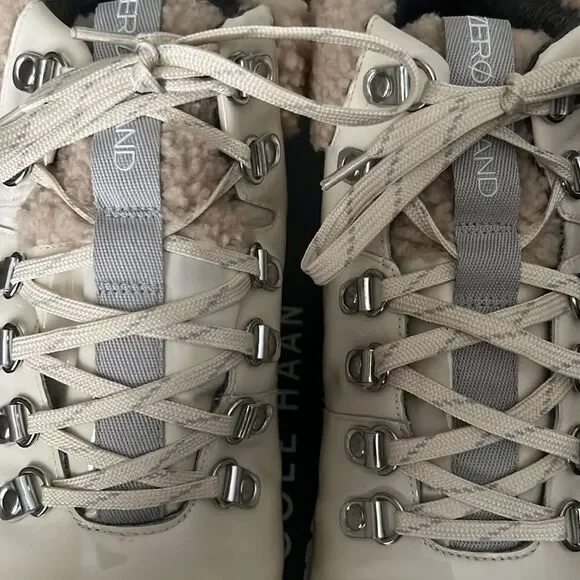 EUC Cole Haan Zero Grand Patent Leather Hiker Boot - Picture 10 of 12